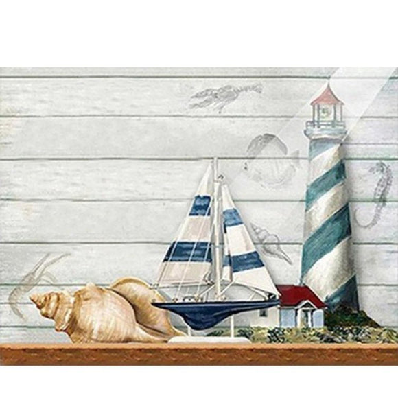 5D Diamond Painting Kit - Seaside